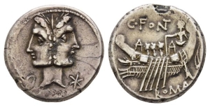C. Fonteius AR Denarius.