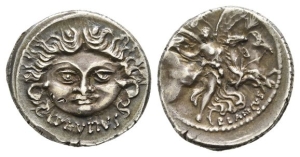 L. Plautius Plancus AR Denarius.