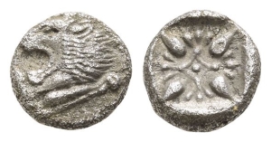 Ionia, Miletos AR Diobol.