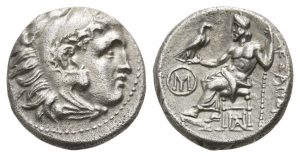Kingdom of Macedon, Antigonos I Monophthalmos AR Drachm.