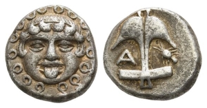 Thrace, Apollonia Pontika AR Drachm.