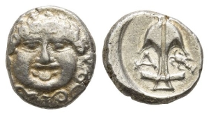 Thrace, Apollonia Pontika AR Drachm.