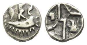 Celtic Britannia. Durotriges AR Quarter Stater.