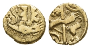 Celtic Britannia. Belgae AV Quarter Stater.