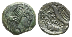 Celtic Northwest Gaul. Carnutes, Pixtilos AE Unit.