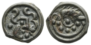 Celtic Northeast Gaul. Suessiones Potin Unit.