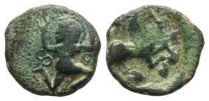 Celtic Northeast Gaul. Bellovaci Potin Unit.