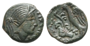 Celtic Northwest Gaul. Carnutes, Pixtilos AE Unit.