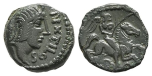 Celtic Northwest Gaul. Carnutes, Pixtilos AE Unit.