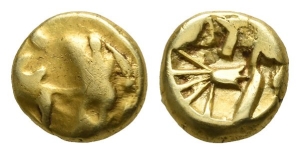 Celtic Britannia. Catuvellauni AV Quarter Stater.