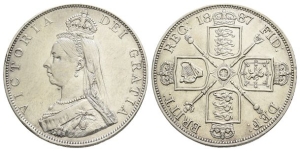 Great Britain. Hanover, Victoria AR Double Florin.