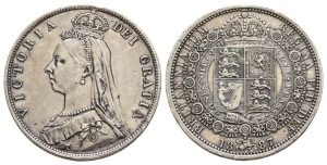 Great Britain. Hanover, Victoria AR Halfcrown.