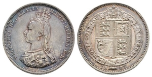 Great Britain. Hanover, Victoria AR Shilling.