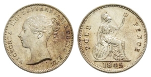 Great Britain. Hanover, Victoria AR Groat.