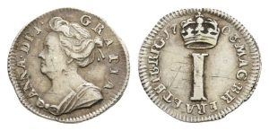 Great Britain. Stuart, Anne AR Penny.