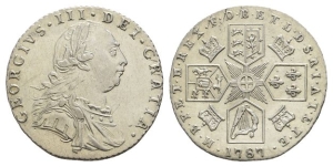 Great Britain. Hanover, George III AR Sixpence.