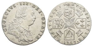 Great Britain. Hanover, George III AR Sixpence.