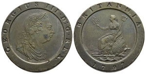 Great Britain. Hanover, George III CU Twopence.