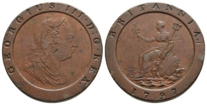 Great Britain. Hanover, George III CU Twopence.