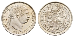 Great Britain. Hanover, George III AR Sixpence.