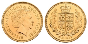 Great Britain. Windsor, Elizabeth II AV Sovereign.