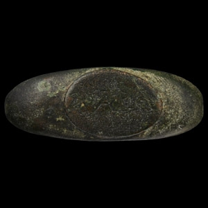 Roman Bronze Ring with APA
