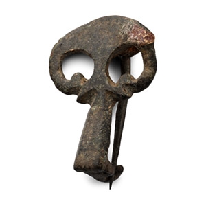 Roman Bronze Plate Brooch