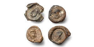 Group of Four [4] Roman PB Seals.