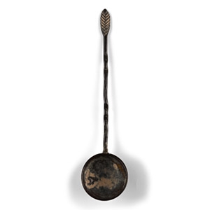 Post Medieval Bronze Medical Spoon