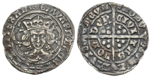 England. York, Edward IV AR Groat.