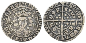 England. York, Edward IV AR Groat.