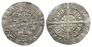 England. Lancaster, Henry V AR Halfgroat.