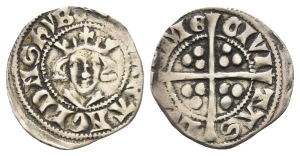 England. Plantagenet, Edward I AR Penny.