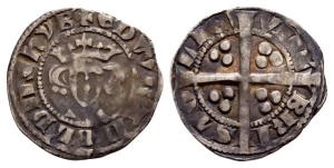 England. Plantagenet, Edward I AR Penny.