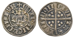 England. Plantagenet, Edward I AR Penny.