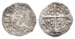 England. Lancaster, Henry VI AR Halfpenny.