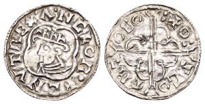 Anglo-Saxon, Kings of All England. Cnut AR Penny.