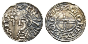 Anglo-Saxon, Kings of All England. Cnut AR Penny.
