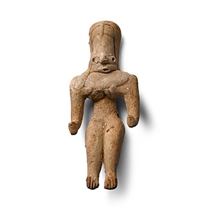 Indus Valley Seated Terracotta Fertility Figure