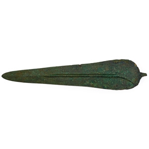 Luristan Bronze Sword Blade with Corrugation