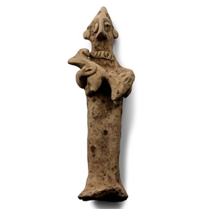 Syro-Hittite Terracotta Figurine with Animal