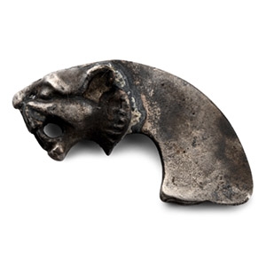 Roman Silver Razor Handle