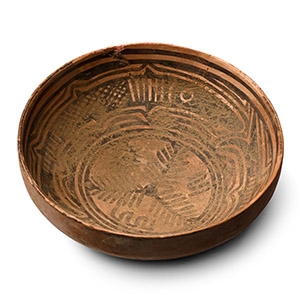 Indus Valley Mehrgarh Terracotta Vessel with Fish