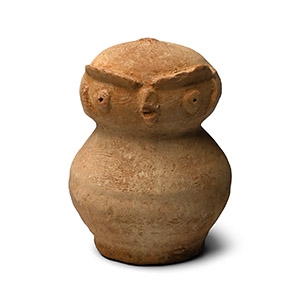 Indus Valley Clay Owl-Like Fertility Figure