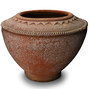 Large Indus Valley Terracotta Storage Vessel