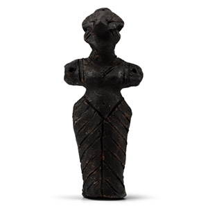 Vinca Clay Standing Idol