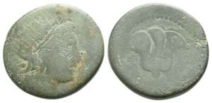 Islands off Caria. Rhodos, Rhodes AE 27mm.