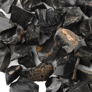 Black Obsidian Mineral Specimens