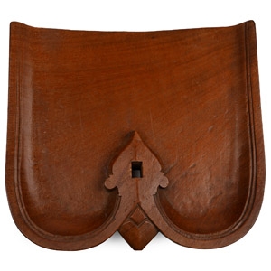 Indian Wooden Offering Plate