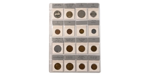 Group of Sixteen [16] Miscellaneous Tokens.